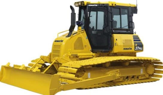 Komatsu Bulldozer which can work well on muddy surfaces D37PLL-24
