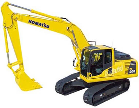 Komatsu Hybrid hydraulic excavator PC200-8 Hybrid