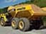 Dump truck which can move tightly (Articulated dump truck HM300)