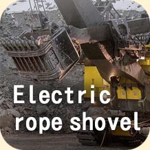 Electric rope shovel
