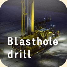 Blasthole drill