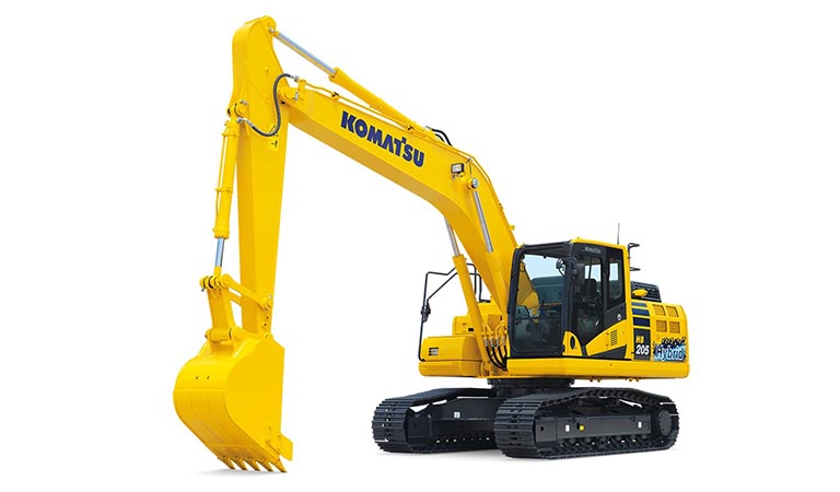 Hybrid hydraulic excavator HB205-3