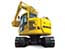 Minimal rear-swing radius hydraulic excavator PC138US