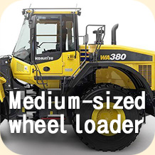 Medium-sized wheel loader