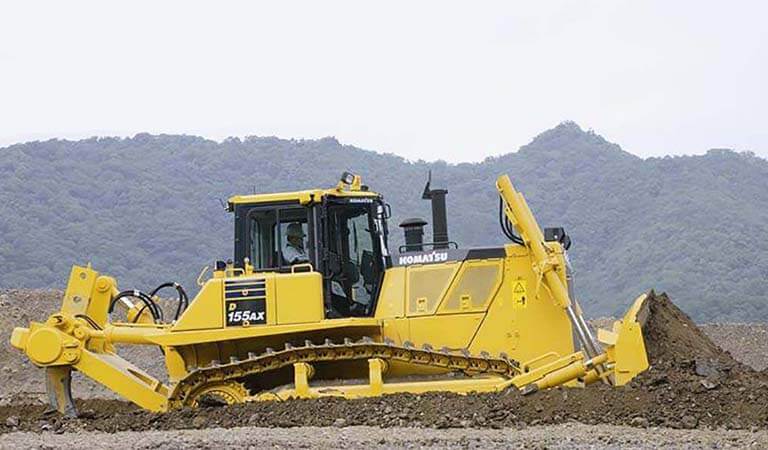 Large bulldozer D155AX