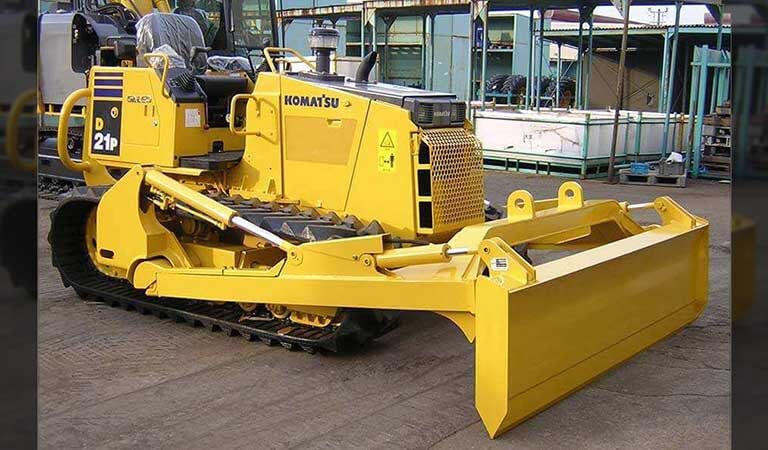 Bulldozer that can gather things