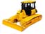 Bulldozer which can work well on muddy surfaces (D37PLL-24)