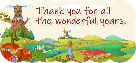 Thank you for all  the wonderful years.