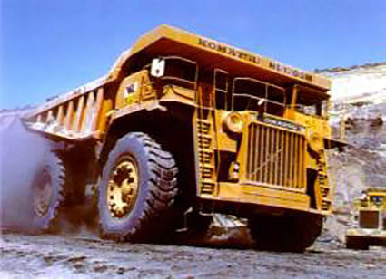 Komatsu Dump truck HD1200M(Mechanical driven car)