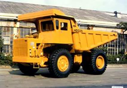 Komatsu Dump truck HD1200M(Mechanical driven car)