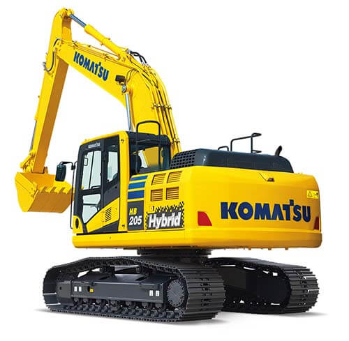 Komatsu Medium size hydraulic excavator HB205-2