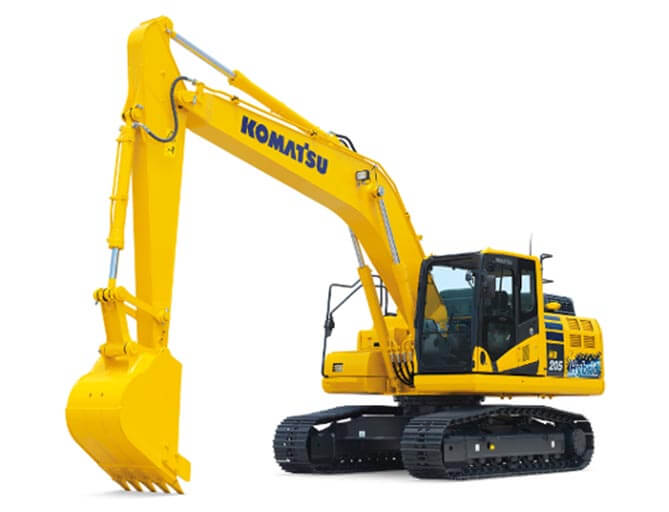 Komatsu Medium size hybrid hydraulic excavator HB205/215(LC)-3