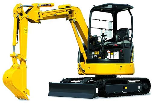 Komatsu Mini size hydraulic excavator PC30UU-6