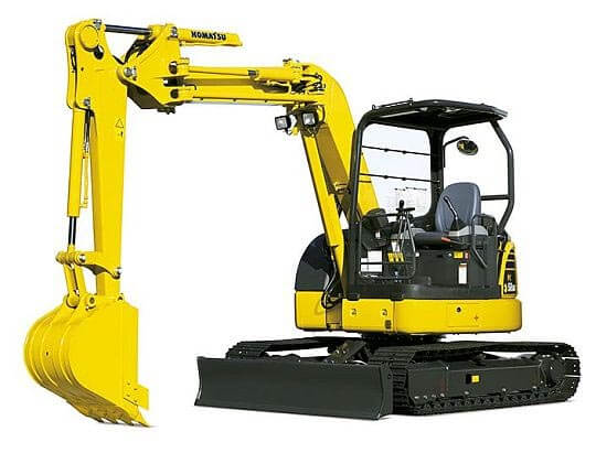 Komatsu Mini size hydraulic excavator PC58UU-6