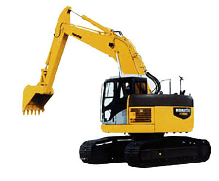 Komatsu Minimal rear-swing radius hydraulic excavator PC228US