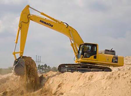 Komatsu Large size hydraulic excavator PC300/400 Series