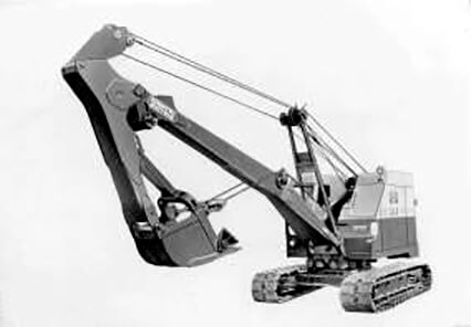 Komatsu Bucyrus mechanical excavator 22B