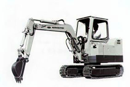 Komatsu Mini size excavator PC02