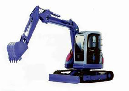 Komatsu Minimal rear-swing radius hydraulic excavator PC50UU-2
