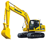 2014 Medium size hybrid hydraulic excavator HB205LC/HB215(LC)-2
