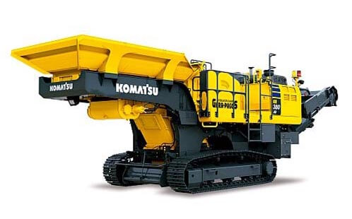 Komatsu Large self-propelled crusher Galapagos BR380JG-3