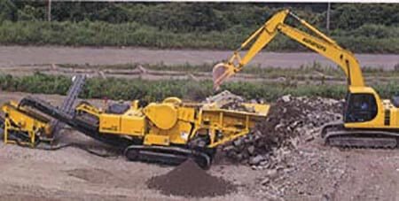 Komatsu Self-propelled crusher BR350JG Galapagos