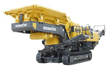 Komatsu Large self-propelled crusher Galapagos BR580JG-1