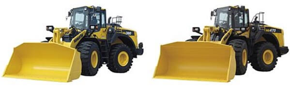 Komatsu Medium size wheel loader WA380-8/WA470-8