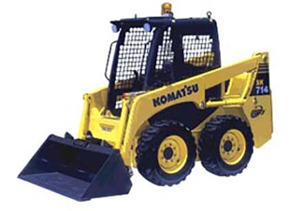 Komatsu Skid steer loader SK714 GALEO