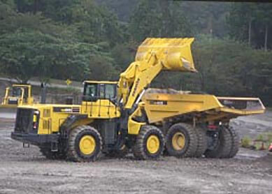 Komatsu Wheel loader WA600 Magnum Loader