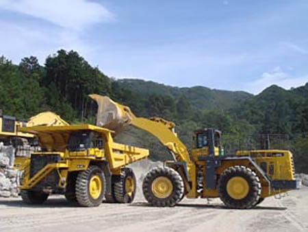 Komatsu Large size wheel loader WA800-3E0/WA900-3E0