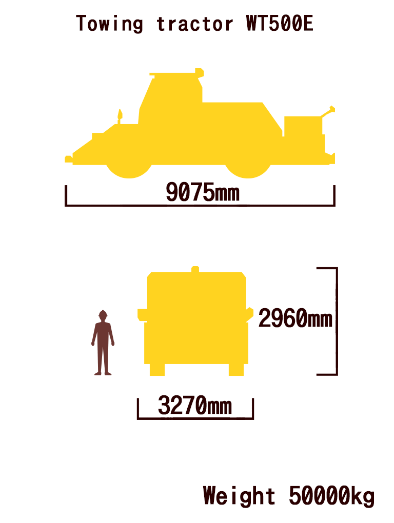 Towing tractor WT500E