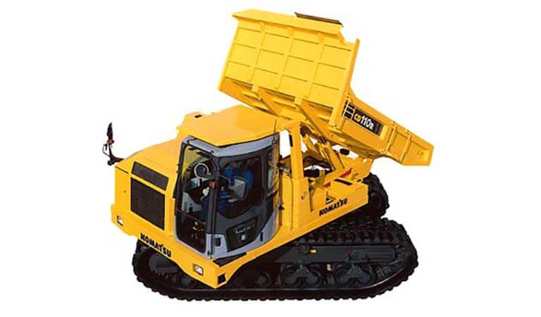 Dump truck with Crawlers (CD110R)