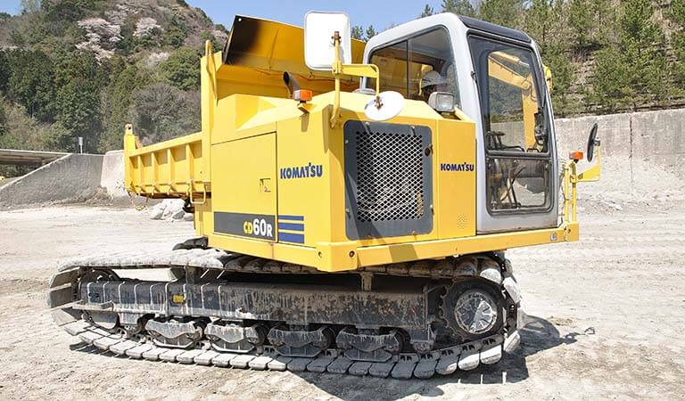 Dump truck with Crawlers (CD60R)