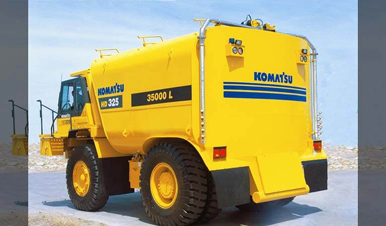 Dump truck that sprinkles water (HD325 Water Tanker)