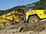 Dump truck which can move tightly (Articulated dump truck HM400)