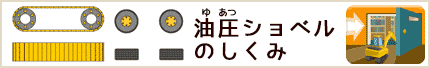油圧ショベルのしくみ