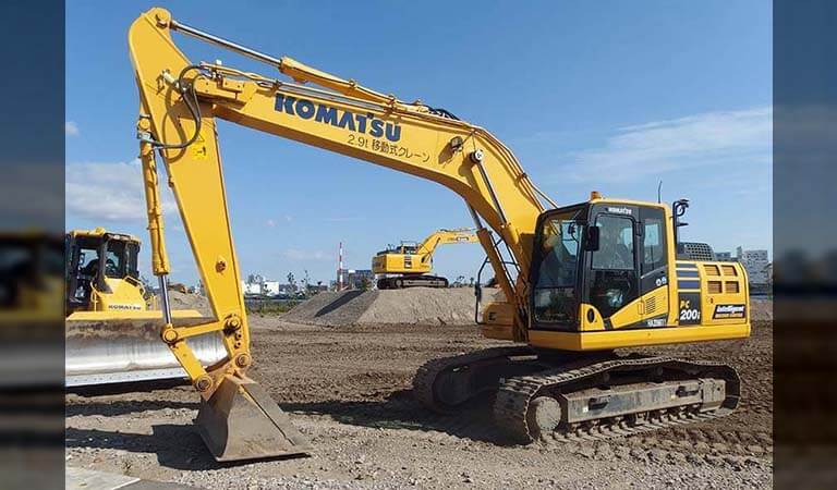 iMC hydraulic excavator PC200i