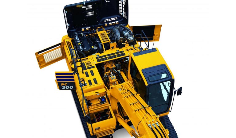 Medium-sized hydraulic excavator PC300(LC)-11