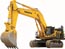 Large hydraulic excavator PC1250-11R