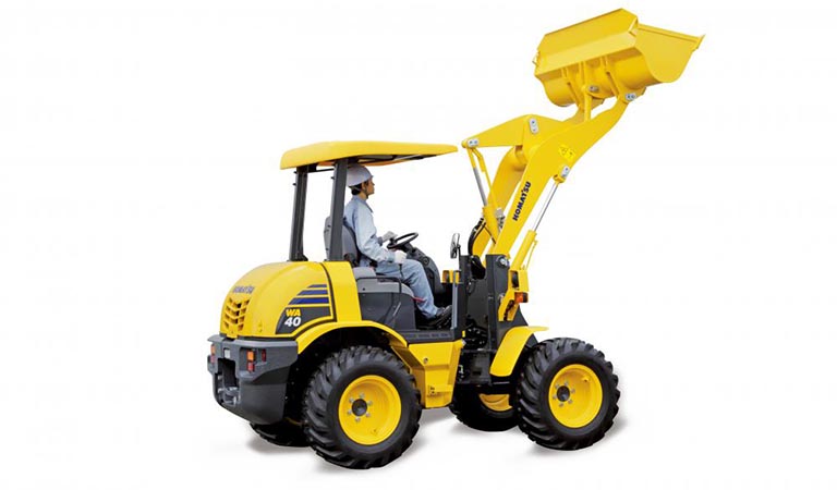 Small wheel loader WA40-8