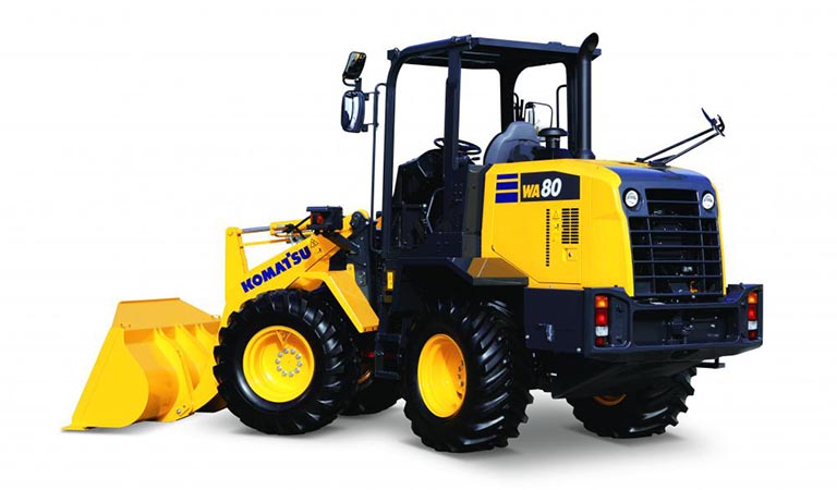 Small wheel loader WA80-8