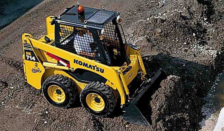 Skid steer loader SK714