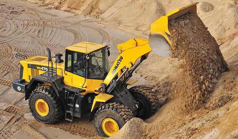 Medium-sized wheel loader WA380