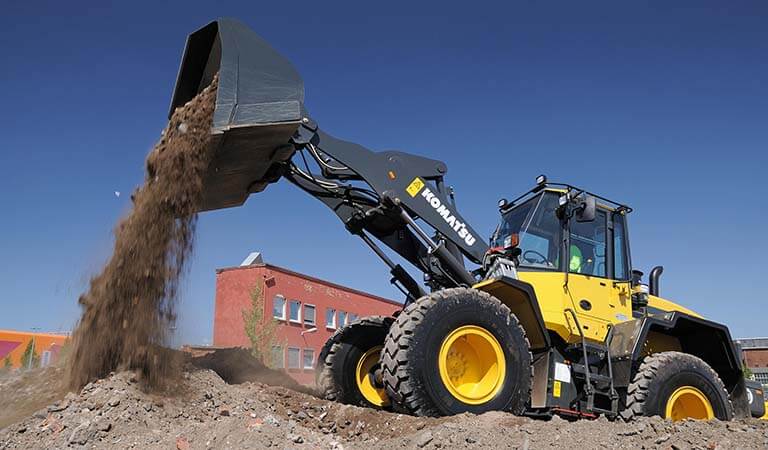 Medium-sized wheel loader WA250PZ