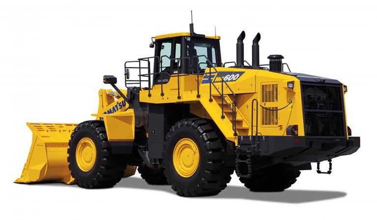 Large wheel loader WA600-8