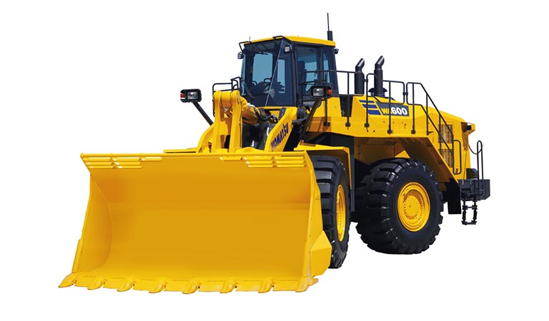 Large wheel loader WA600-8