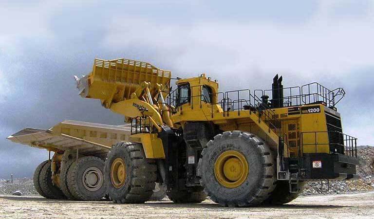 Super large wheel loader WA1200