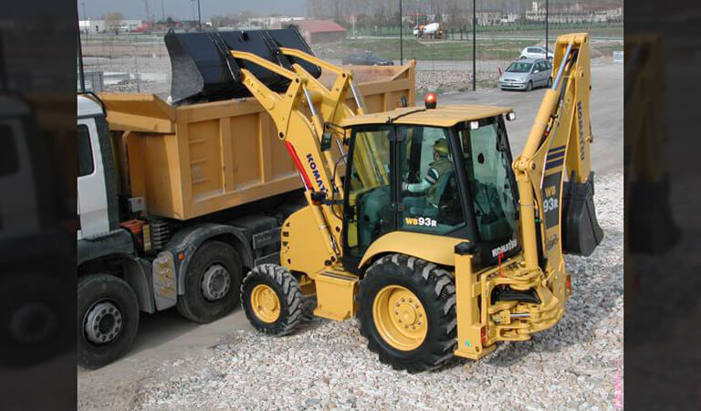 Backhoe loader WB93R