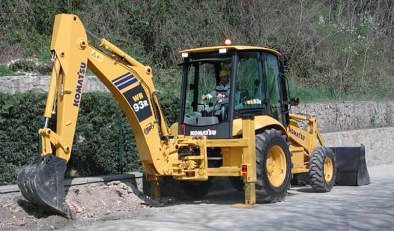 Backhoe loader WB93R